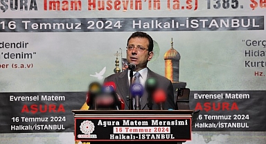 Ekrem İmamoğlu, Türkiye Caferileri Evrensel Aşura Matem Merasim Töreni’ne katıldı