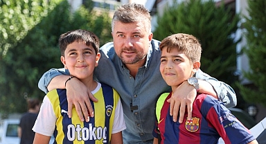 Geleceğin futbol yıldızlarına Başkan Duman’dan ziyaret