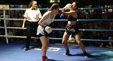 Kemer'de Kick Boks Şampiyonlar gecesi