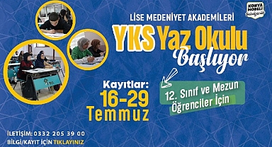 Lise Medeniyet Akademilerinde YKS Yaz Okulu Kayıtları Başlıyor