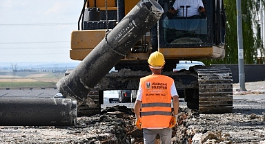 Lüleburgaz Belediyesi'nden 6 kilometrelik kanalizasyon hattı