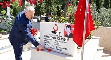 Menemen’de 15 Temmuz için milli birlik vurgusu “Devletimiz demokrasi ve milli iradesiyle ilelebet yaşayacaktır”