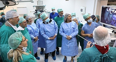 Nahçıvan Devlet Üniversitesi Tıp Fakültesinden gelen bir grup öğrenciye, Ankara Üniversitesi Sağlık Uygulama ve Araştırma Hastanelerinde eğitim verildi