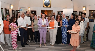 OSMEK Yıl Sonu Resim Sergisi göz doldurdu