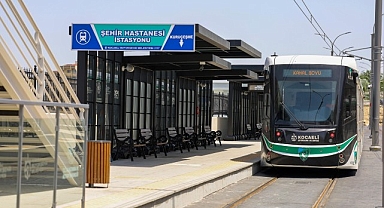 Şehir Hastanesine 15 dakikada bir tramvay