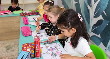 Selçuklu Belediyesi Hatice Hatun Çocuk Mektebi kursları yaz döneminde de eğitimlere devam ediyor