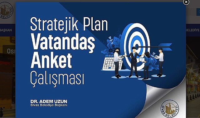 Sivas Belediyesi'nden Stratejik Plan İçin Vatandaş Anketi - GÜNDEM - Beyaz Haber Ajansı