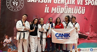 Taekwondo'da Canik Rüzgârı 