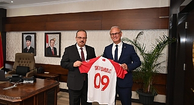 THF Başkanı Kılıç Aydın’da: “Hentbolu Türkiye’de geliştirmeye devam edeceğiz”