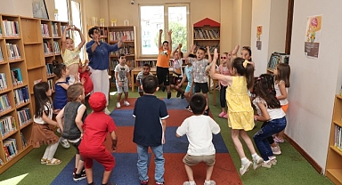 Yaz tatilini Nilüfer’in kütüphanelerinde geçiriyorlar 