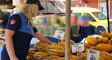 Zabıta Ekipleri Pazar Denetiminde