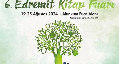 6. Edremit Kitap Fuarı 19-25 Ağustos’ta..
