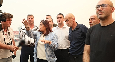 Aydın Büyükşehir Belediyesi İtfaiyesi'nden Orman Yangınına Hızlı Müdahale