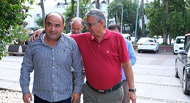 Başkan Akdenizli’den Başkan Topaloğlu’na ziyaret 