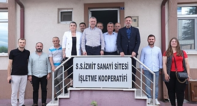 Başkan Büyükakın, Sanayi Sitesini ziyaret etti