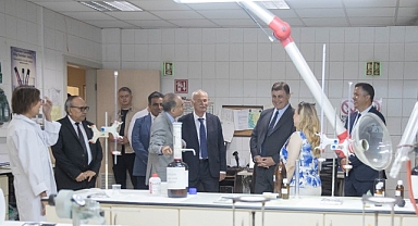 Başkan Dr. Cemil Tugay Tariş'i ziyaret etti Gıda krizine karşı üretime destek