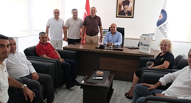 Başkan Topaloğlu’ndan Minta’ya hayırlı olsun ziyareti