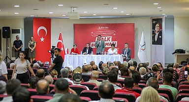 Bayraklı’da ‘Halk buluşması’ Vatandaş anlattı, Başkan Önal tek tek dinleyerek cevapladı!