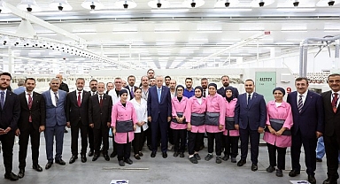 Bitlis’teki ‘Kiler İplik Fabrikası’nı Cumhurbaşkanı Erdoğan’ın Açtı