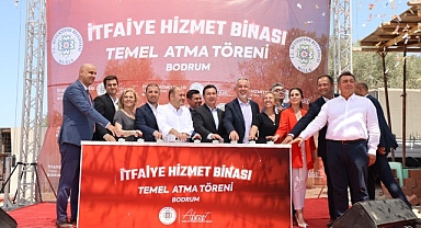Bodrum İtfaiye Hizmet Binasının Temeli Atıldı