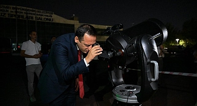 Bornova'da bilim ve gökyüzü buluşması