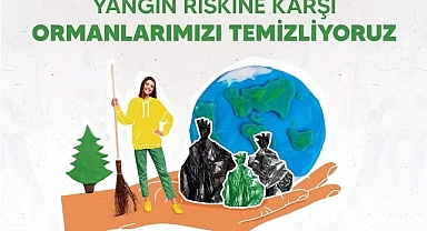 Bucalılar yangın riskine karşı ormanlarını temizleyecek