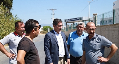 Burhaniye Belediyesi Kırsal Mahallelerdeki Çalışmalarını Sürdürüyor