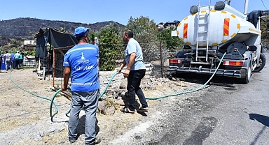 Büyükşehir’den üreticinin su talebine acil çözüm