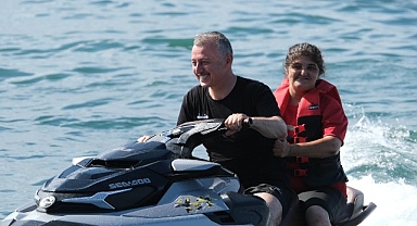 Büyükşehir'in Engelsiz Deniz Festivali'nde engeller aşıldı