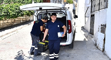 Büyükşehir’in evde tamir ekipleri sahada