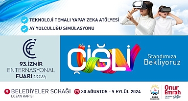 Çiğli Belediyesi İzmir Enternasyonal Fuarı’nda yerini aldı