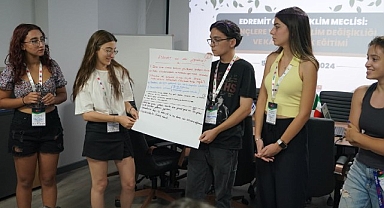 Edremit’te gençler iklim değişikliğine karşı harekete geçiyor