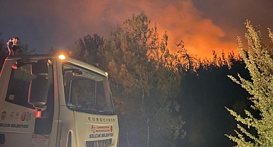 Efes Selçuk Belediyesi’nden yangın bölgesine destek