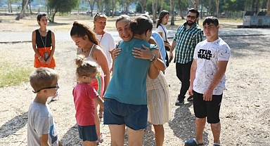 Efes Selçuk’un engelsiz çocukları engelsiz kampta doyasıya eğlendi