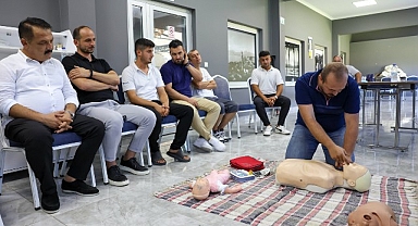 EKDAĞ personeline ilk yardım eğitimi