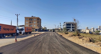 Gebze Kirazpınar'da asfaltlama yapıldı