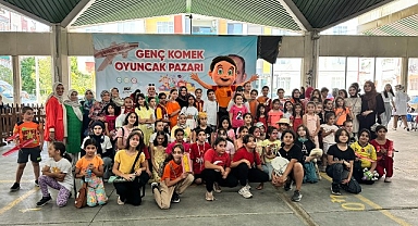 Genç KOMEK 2. El Oyuncak Pazarı ile Çocuklara Çevre Bilinci Aşılandı