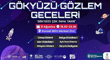 Gökyüzü Gözlem Geceleri başlıyor