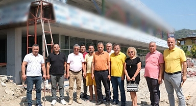 Göynük kapalı pazar yerinde sona doğru