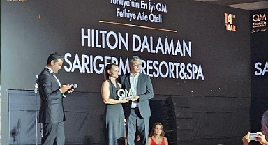 HIlton Dalaman Sarıgerme Resort & Spa, QM TourIsm Awards 2023'te En İyi FETHİYE Aile Oteli Seçildi!