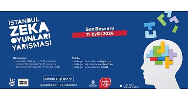 İBB ve Türkiye Zeka Vakfı iş birliği ile düzenlenen İstanbul Zeka Oyunları Yarışmasında başvurular başladı