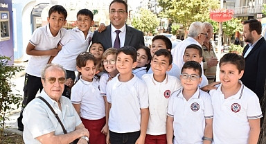 İlk okul çantası Yiğit’ten