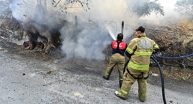 İzmir İtfaiyesi yangınlar için seferber oldu