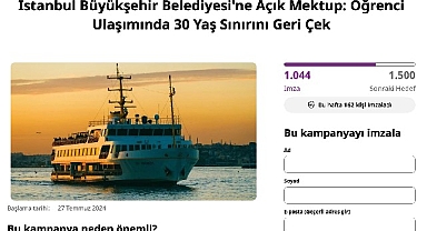 İzmir ve İstanbul’da 30 yaş üstü öğrenciler ulaşım maliyetlerinde eşitlik istiyor