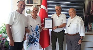 Karaman ailesine teşekkür belgesi