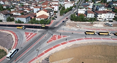 Kaşkaldere Kavşağı’nda son rötuşlar; Büyükşehir'den kent trafiğine bir nefes daha