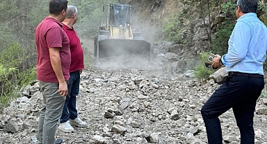 Kemer’de korkutan yangın