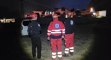 Kızılcahamam’da yangın, ekipler çalışmalarını sürdürüyor