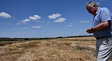 Lüleburgaz Belediyesi'nden 160 ton buğday hasadı