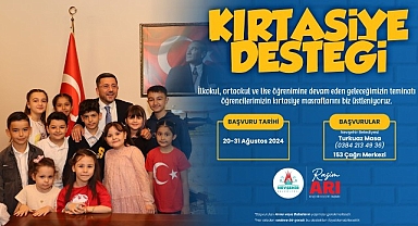 Nevşehir Belediyesi’nin öğrencilerin eğitim ve öğretim hayatına katkıda bulunmak amacıyla hayata geçirdiği Kırtasiye Desteği’ne başvurular başladı.